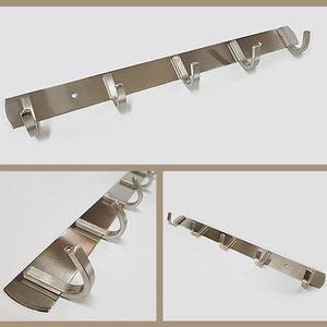 5구옷걸이 후크 훅 옷걸이 벽걸이 행거 옷걸이봉 고리