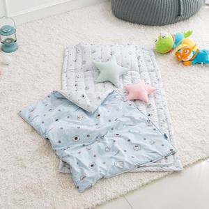 뽀로로 도트 먼지없는 사계절 어린이집 일체형 낮잠이불