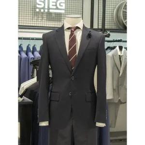 [지이크](센텀시티점)F/W 지이크  프리미엄 원단 사방스판수트 네이비 정장(PJ2063NA)