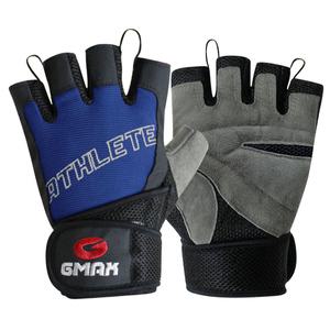 천연가죽 헬스 반장갑 애슬릿 GMS10070 손목스트랩으로 손목보호 아령 바벨 헬스장갑