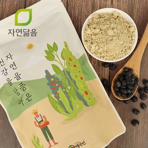 자연닮음 국산 쪄서볶은 서리태가루 500g 검은콩가루