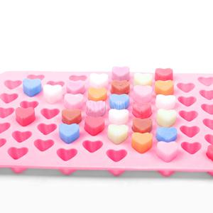 미니 하트 실리콘 몰드 55구 비누 워머큐브캔들 석고방향제 레진 금형틀