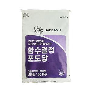 대상웰라이프 함수결정포도당 1개 (20KG) 10980