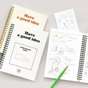 아트박스/문구앤토이스 기본 A5 스토리보드 노트 (플롯 아이디어)