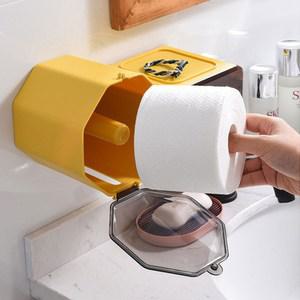 벌집 휴지걸이 티슈케이스 무타공 벽걸이 방수 욕실 인테리어