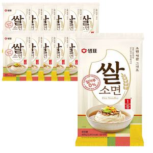 샘표 쌀소면 800g x 12개 /글루텐프리 쌀소면 국수 쌀국수