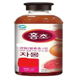청정원 홍초  자몽  900ML