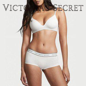 [빅토리아시크릿][국내]빅토리아시크릿 속옷 로고 면 사각 네모팬티 95D1 바디프로필 빅시