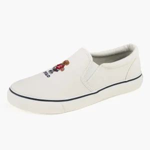 [롯데백화점]폴로랄프로렌 KEATON SLIP ON BEAR 슬립온  RF103698OC-W  크림 2센치.
