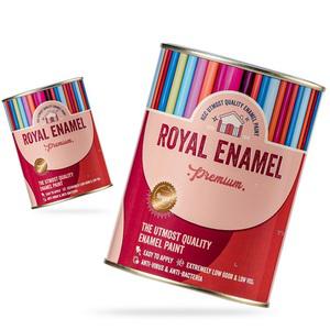 KCC페인트 프리미엄 로얄에나멜 백색 3.78L 곰팡이 방지 베란다 철재 목재