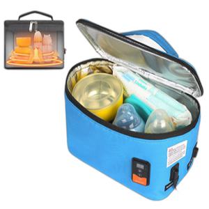 휴대용 자동차 보온 상자 USB 가열 도시락 가방 온도 조절 충전식