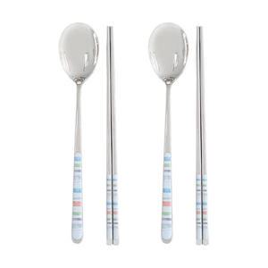 [롯데백화점]코렐코디네이츠 핸디크래프트 수저2벌세트