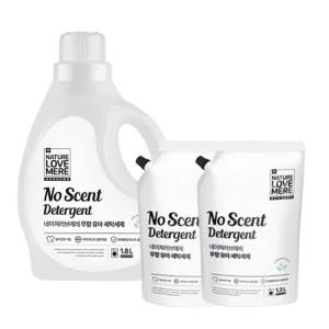 네이쳐러브메레 무향 세제 용기 리필 1+2 세트 아기세제