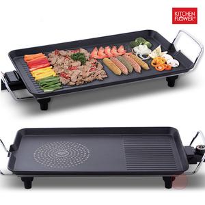 남양키친플라워 실속형 가정용 와이드 전기그릴 CK1300 사이즈 40CM 사각 전기팬 바베큐 그릴