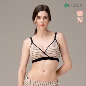 [뉴니끄] 면모달 원터치 스트라이프 수유브라 빅사이즈