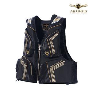 아티누스 AV-126 베이직 구명복 블랙 / 낚시 구명조끼 부력조끼 구명동의