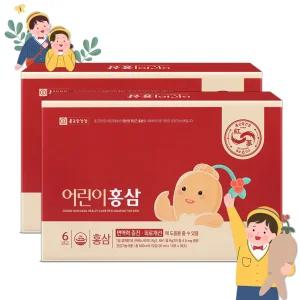 종근당건강 어린이홍삼 20ml x 30포 (2박스) 선물 간편섭취 H