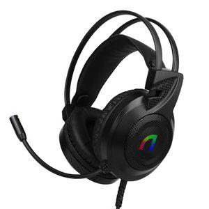 앱코 N460 가상 7.1 초경량 RGB 게이밍 헤드셋 (블랙)