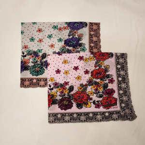 [대구백화점] [아이엘드]남녀1매 사면레이스 손수건(IPS0710)