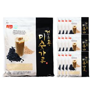 청은 검은콩 미숫가루 1kg 한박스 (1kg x 12ea)