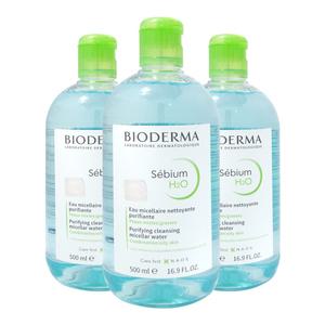 바이오더마 세비엄 H2O Sebium 클렌징워터 500ml 3개