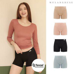 [물랑루즈]텐셀 모달 라이너 드로즈 여성사각팬티 4종 택 1