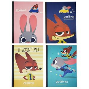 디즈니 주토피아 제본노트 (4 option)