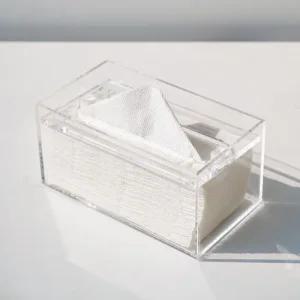 디자인스튜디오  투명 투명 사각 핸드타올 케이스 페이퍼타올 디스펜서