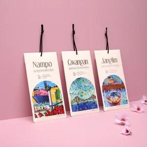 오헬라 퍼퓸 사쉐 옷장냄새제거 자동차 걸이형 방향제 밤쉘 가든플라워 릴리