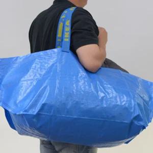 이케아 대형 장바구니 분리수거가방 빨래 쇼핑 캠핑