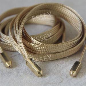 운동화고무끈 된장포스끈 황금색 메탈 실버 운동화끈 골드 다이얼끈