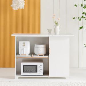 홈바 아일렌드 식탁형 전자렌지 밥솥 수납장 티테이블 베이킹 보조조리대