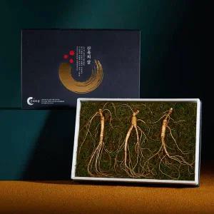 [산속의삼][연말건강선물] 인정받은 국내산 프리미엄 산양삼 9-10년근 3뿌리