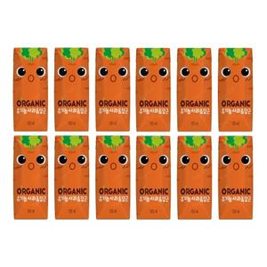 오가닉유기농 어린이음료 유아음료 크니 125ml 12팩