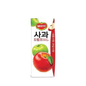 델몬트 드링크 팩 사과 190ml 24팩