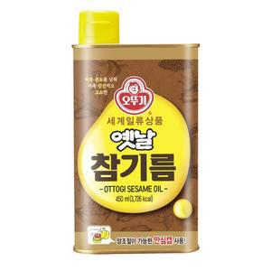 [오뚜기] 오뚜기  옛날 참기름 450ml 1개
