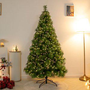 [플라워트리]크리스마스 트리 나무 무장식 대형 고급 오슬로 그린솔 180cm (우산식) 소나무 매장 소품 데코