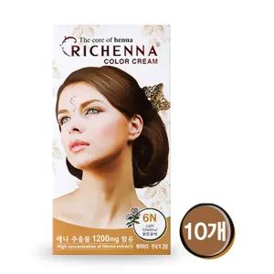 리체나 칼라크림 헤나 염색약(10개입)
