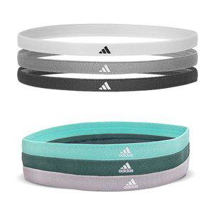 [아디다스] 스포츠 헤어밴드 장력별로 3개 세트구성
