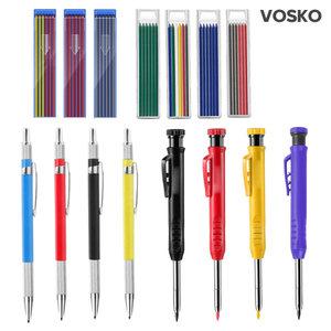 보스코 목공용 샤프 2.0 리마커블펜슬 2.8 목공홀더펜 제도샤프 펜슬 샤프심 리필형 컬러