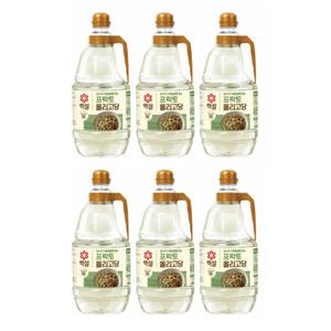 백설 프락토 올리고당 2.45kg 6개 1박스 대용량 식자재