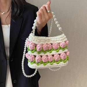 뜨개질 가방만들기 DIY코바늘 패키지 손뜨개 크로스백