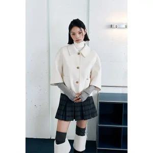 [LAP](대전신세계)(핸드) 크랍소매 숏코트 AQ4WTA60