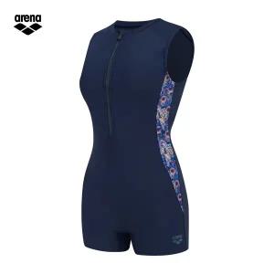아레나 파이어워크 A4FL1LS03 NVY (주머니백 증정) 여성 일반 민소매 2부반신슈트 수영복