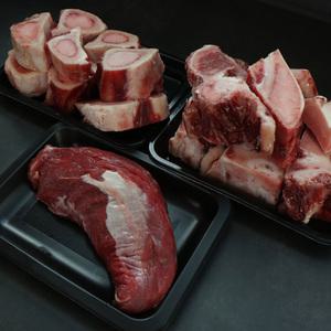 한우 사골 잡뼈 사태 몸보신 세트 4.4kg 소뼈 소고기 사골뼈 곰탕