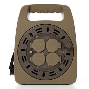 LUG 러그박스 20M 캡형 브라운 /캠핑릴선/전기코드릴 /연장선/리드선