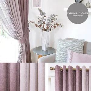 지나송 로모 암막커튼+시크릿와플커튼 풀세트 슈퍼특대형
