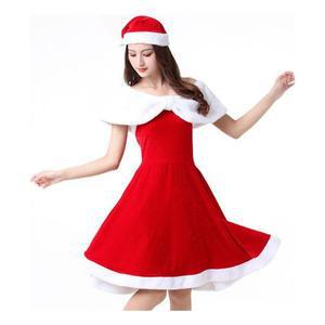 [IXHICGU9_4B]클럽룩 세트 원피 여자 산타복 크리스마스