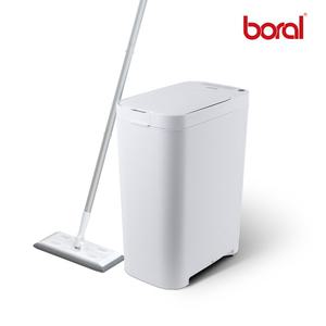 리퍼상품 보랄 자동센서 흡입 진공 쓰레기통 1.5L