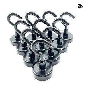 현관문 주방 자석 후크 걸이 차키 마스크 10개 12MM 자석후크